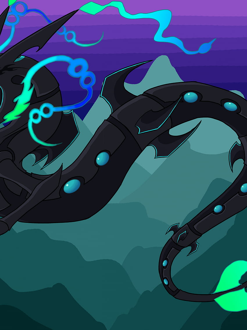 rayquaza shiny wallpaper