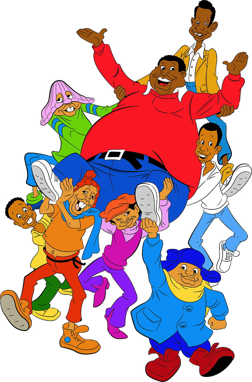 ¡Hey hey hey! Fat Albert y los niños Cosby®: la serie completa fondo de pantalla del teléfono