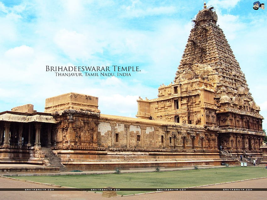 Templo de Brihadeeswarar, Thanjavur, Tamil Nadu, templo de Tamil Nadu fondo de pantalla