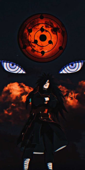 HD wallpaper Uchiha Madara illustration anime Naruto Shippuuden  Sharingan  Wallpaper Flare