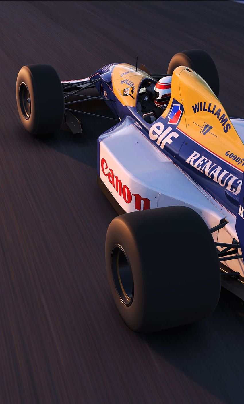F1-Auto, altes f1 HD-Handy-Hintergrundbild