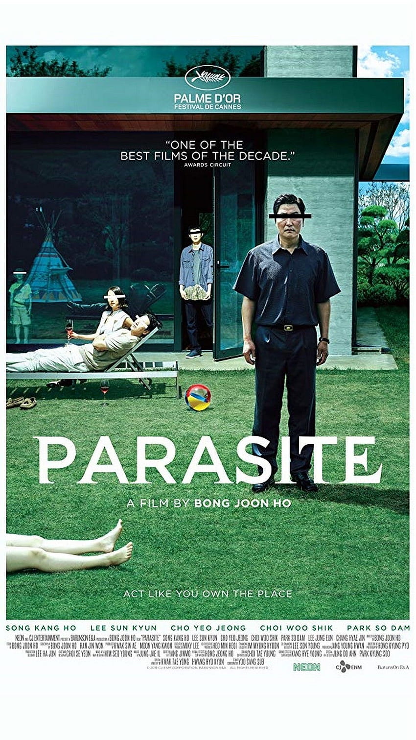 Affiche du film Parasite en 2020, film parasite 2019 Fond d'écran de téléphone HD