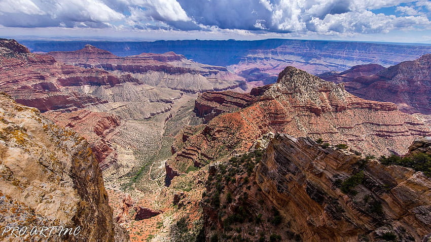 Cape Royal Trail, Grand-Canyon-Nationalpark ultra HD-Hintergrundbild