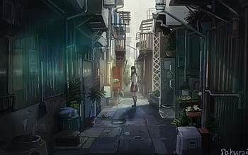 Alleyway by Vui-Huynh on DeviantArt | Episode interactive backgrounds,  Episode backgrounds, Anime backgrounds wallpapers