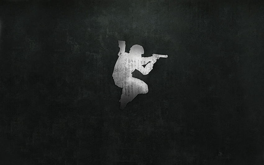 Logotipo de Counter Strike Source, fuente de fondo de pantalla