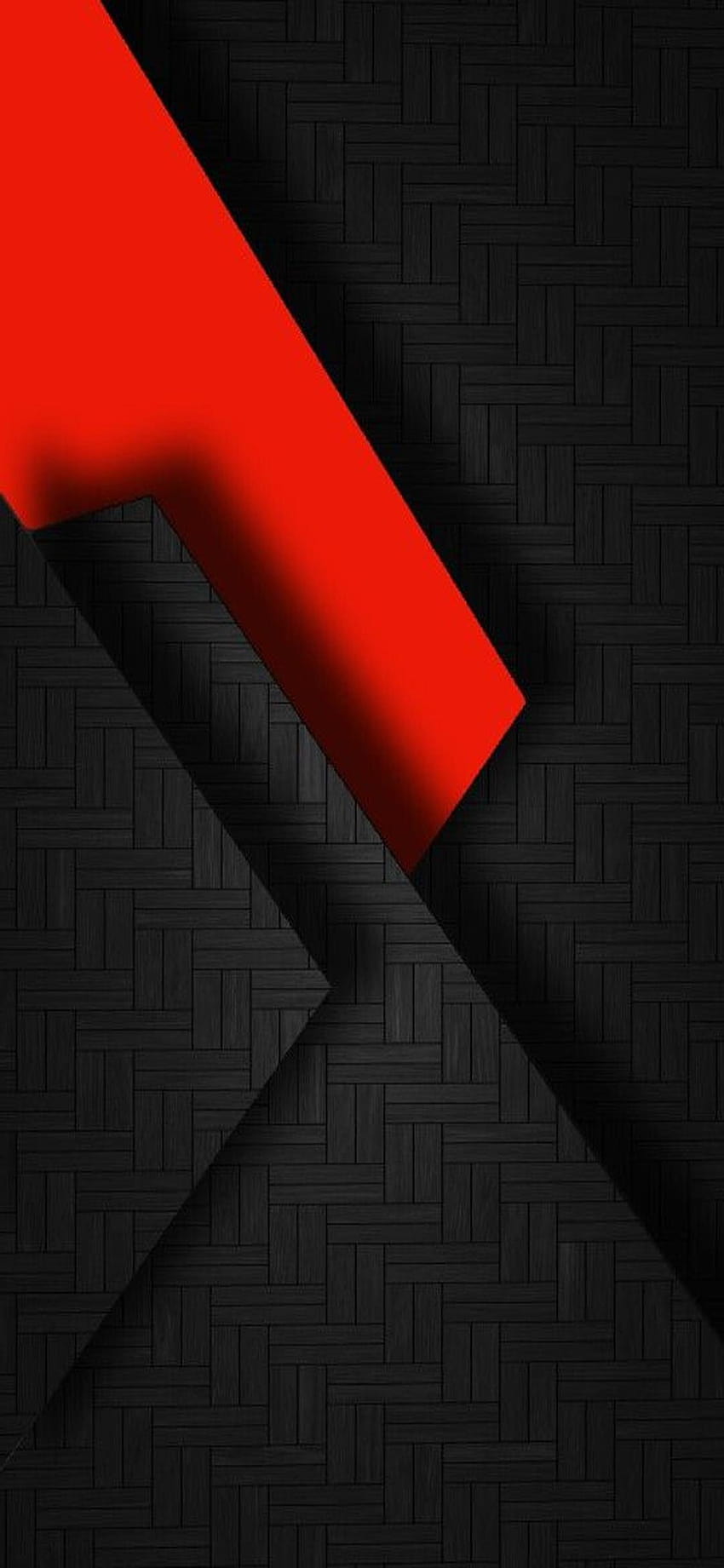 Clean iPhone X for anyone who likes black and red, iphone x black HD phone wallpaper