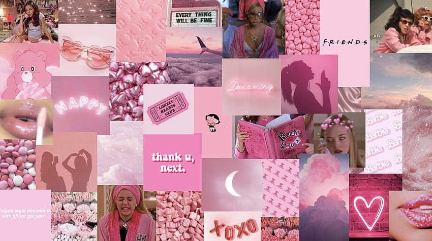 Pretty pink @alannahg03 in 2020, laptop pink aesthetic HD ...