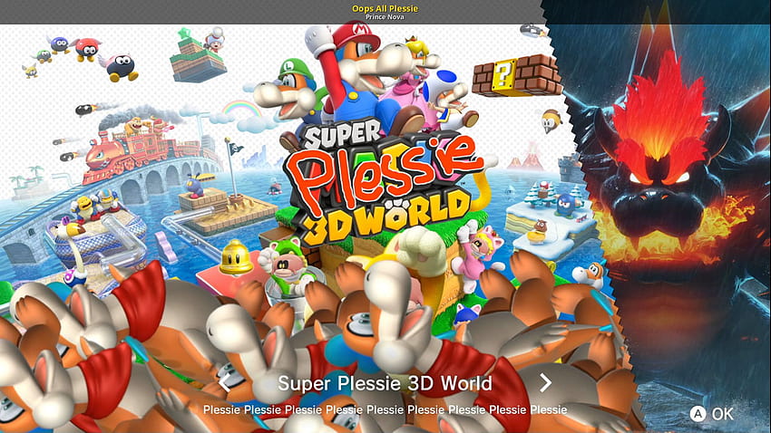 My Nintendo Now Offering Another Super Mario 3D World  Bowsers Fury  Wallpaper Set  NintendoSoup
