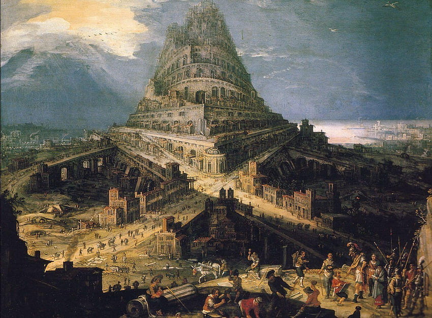 of Tower of babel HD wallpaper