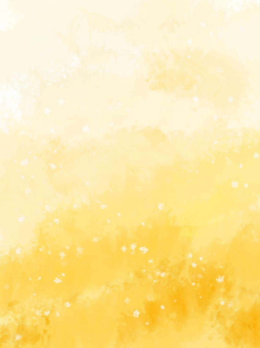 water stain,watercolor,salted,yellow gradient,background,yellow,white,little,simple,good looking,back… in 2020, yello gradient print HD phone wallpaper