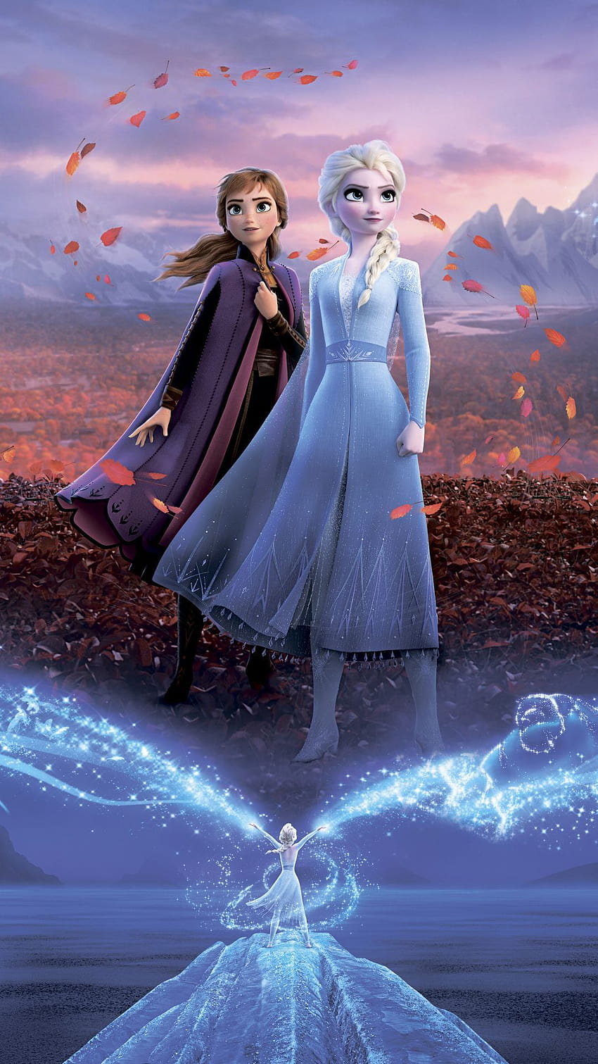 1080x1920 Frozen 2, film del 2019, poster, congelato per dispositivi mobili Sfondo del telefono HD