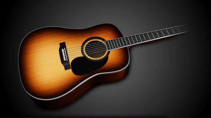 Yamaha Electro Acoustic Guitar, yamaha guitar HD wallpaper