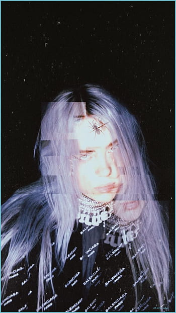Made this Billie eilish cause I really liked the art in her new music ...