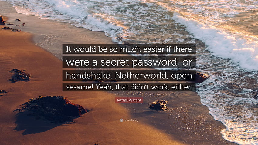 Rachel Vincent Quote: “It would be so much easier if there, netherworld HD wallpaper
