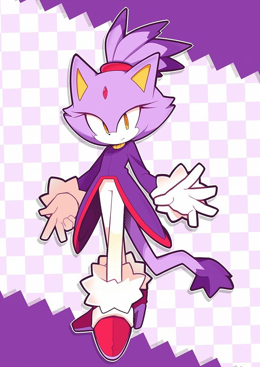 Blaze the cat wallpaper  Sonic and shadow Cat wallpaper Anime