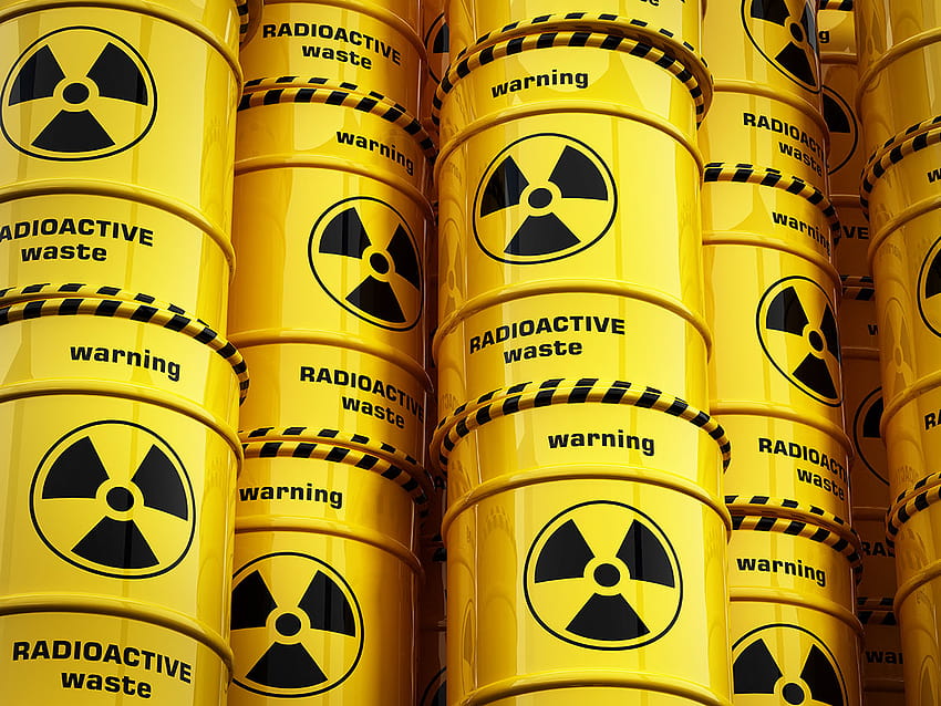 Usługa unieszkodliwiania odpadów radioaktywnych, gospodarka odpadami Tapeta HD