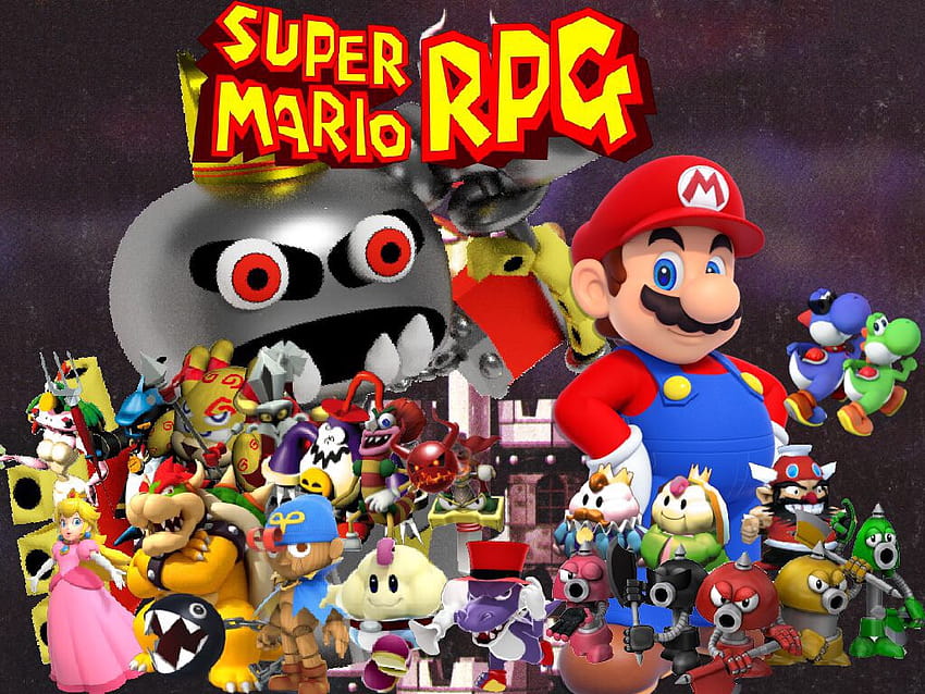 Mario RPG!, süper mario rpg HD duvar kağıdı