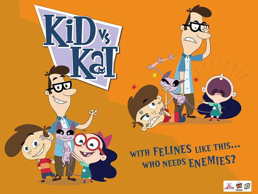 kid vs kat en 2019, programas de televisión para niños fondo de pantalla