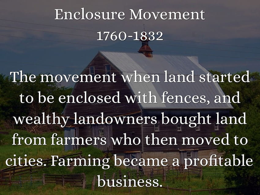 Enclosure Movement, agriculture revolution HD wallpaper