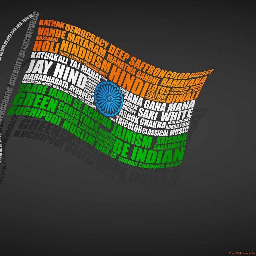 indian flag mobile 3d HD phone wallpaper