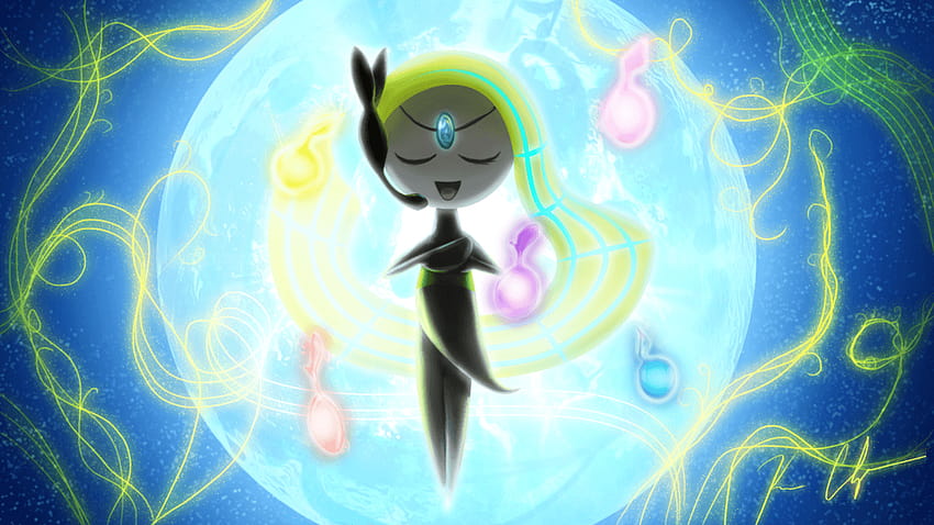 Meloetta's Serenade by TripyChipy HD wallpaper