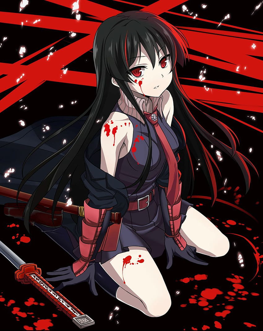 Akame ga kill akame iphone HD phone wallpaper | Pxfuel