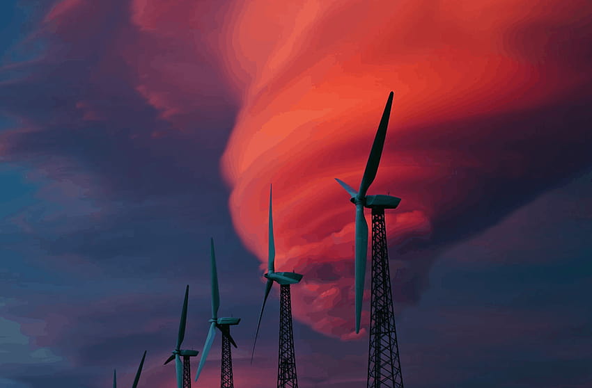 Rep. Canales/Sen. Creighton protect Texas landowners, especially farmers and ranchers, by setting key standards for decommissioning of wind turbine generators by wind project owners, wind farm HD wallpaper