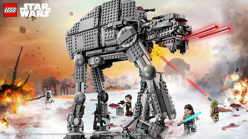 75189 First Order Heavy Assault Walker™, lego robots HD wallpaper