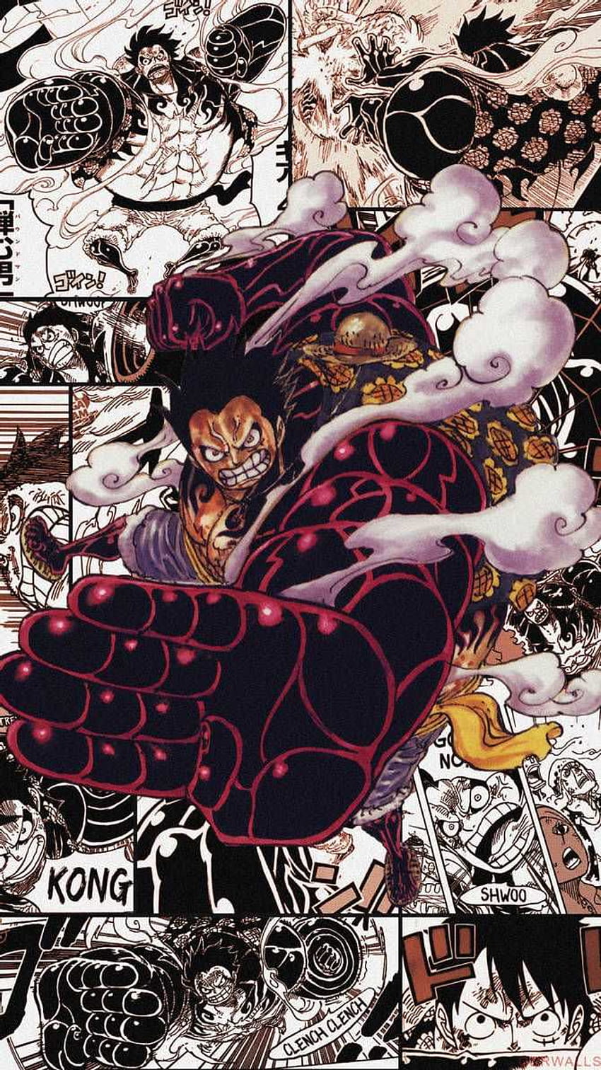Phone Luffy Gear 5, luffy gear 5 android HD phone wallpaper