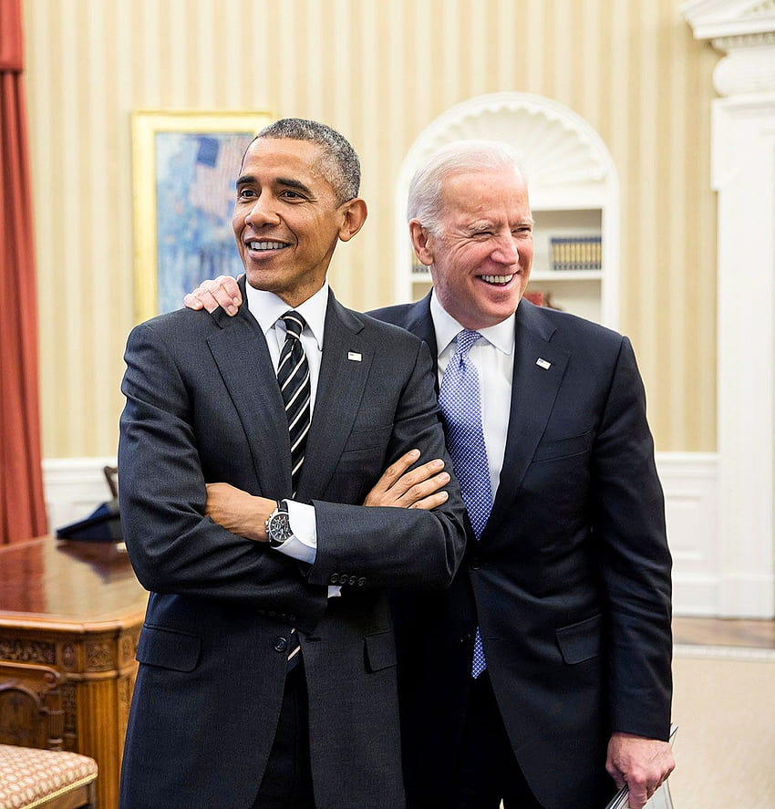 Barack Obama and Joe Biden: The Ultimate Friendship HD phone wallpaper