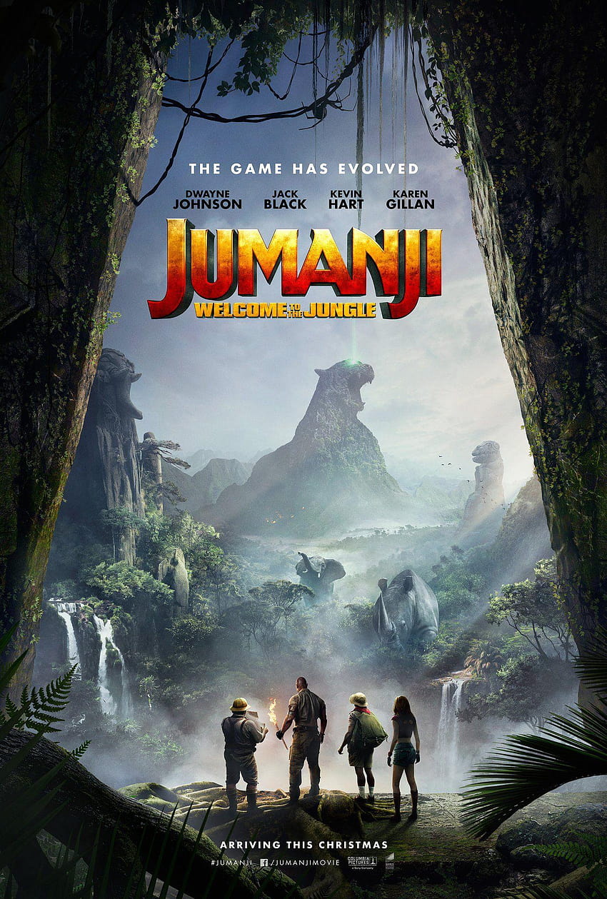 Jumanji: Selamat datang di Poster Film Jungle 2017, jumanji selamat datang di hutan wallpaper ponsel HD
