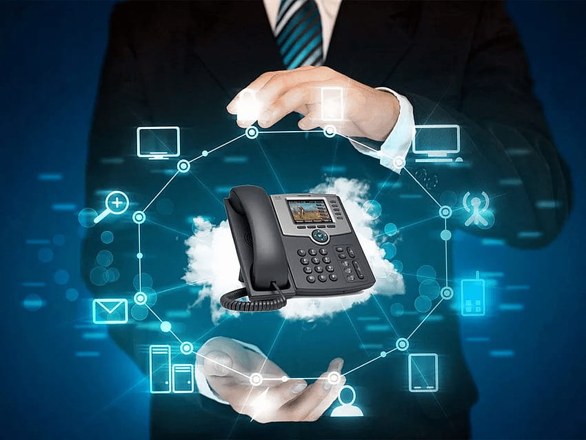 Има ли роля VoIP телефонната система в различни индустрии? HD тапет