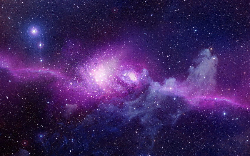 Mettez le Cosmos sur vous avec ces Intergalactic, Space Purple Fond d'écran HD