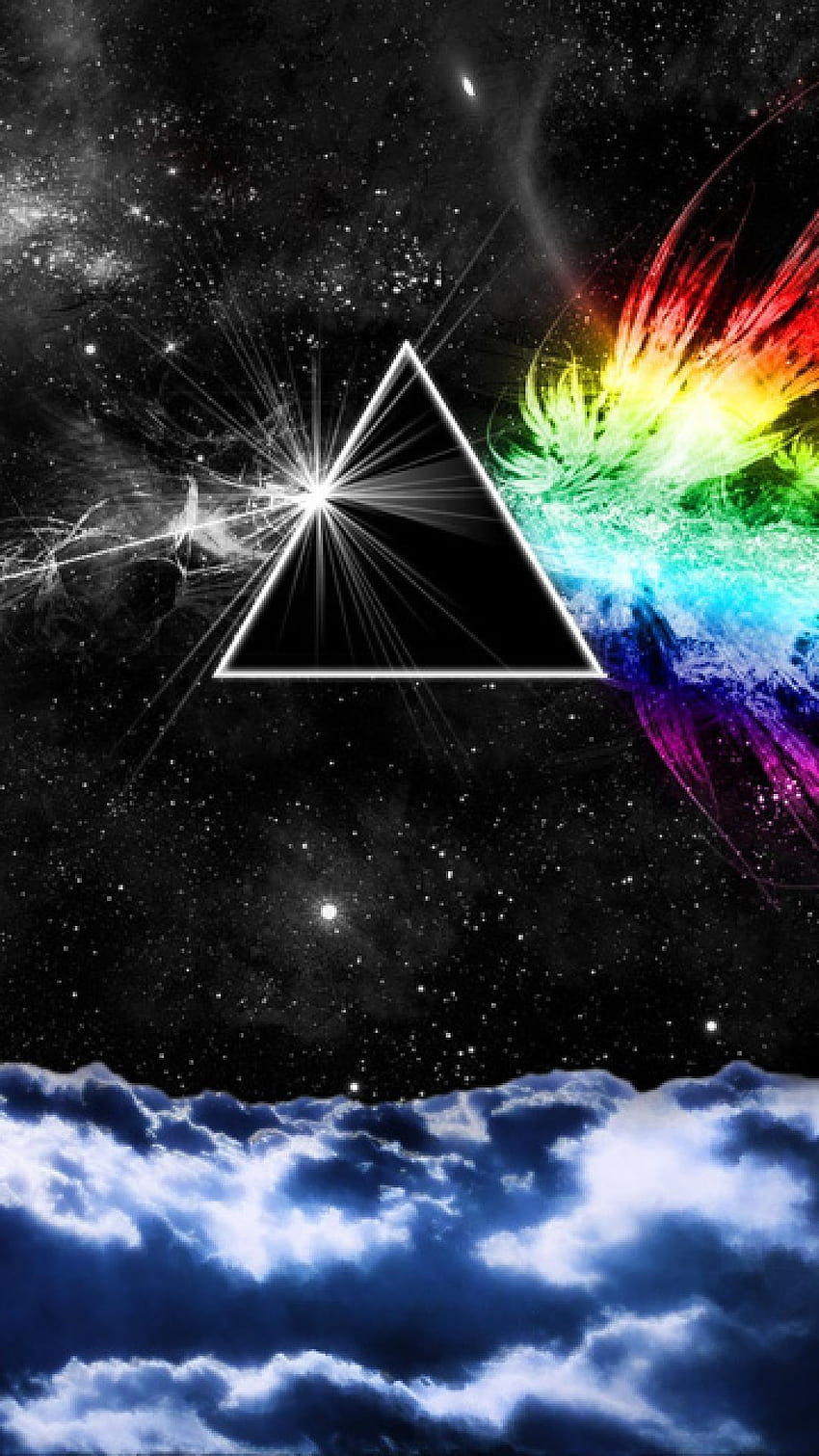 Pink Floyd Screensavers, colorful dispersion HD phone wallpaper