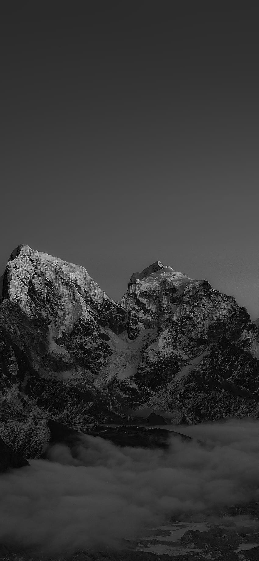 iPhoneXpapers, gray mountain HD phone wallpaper