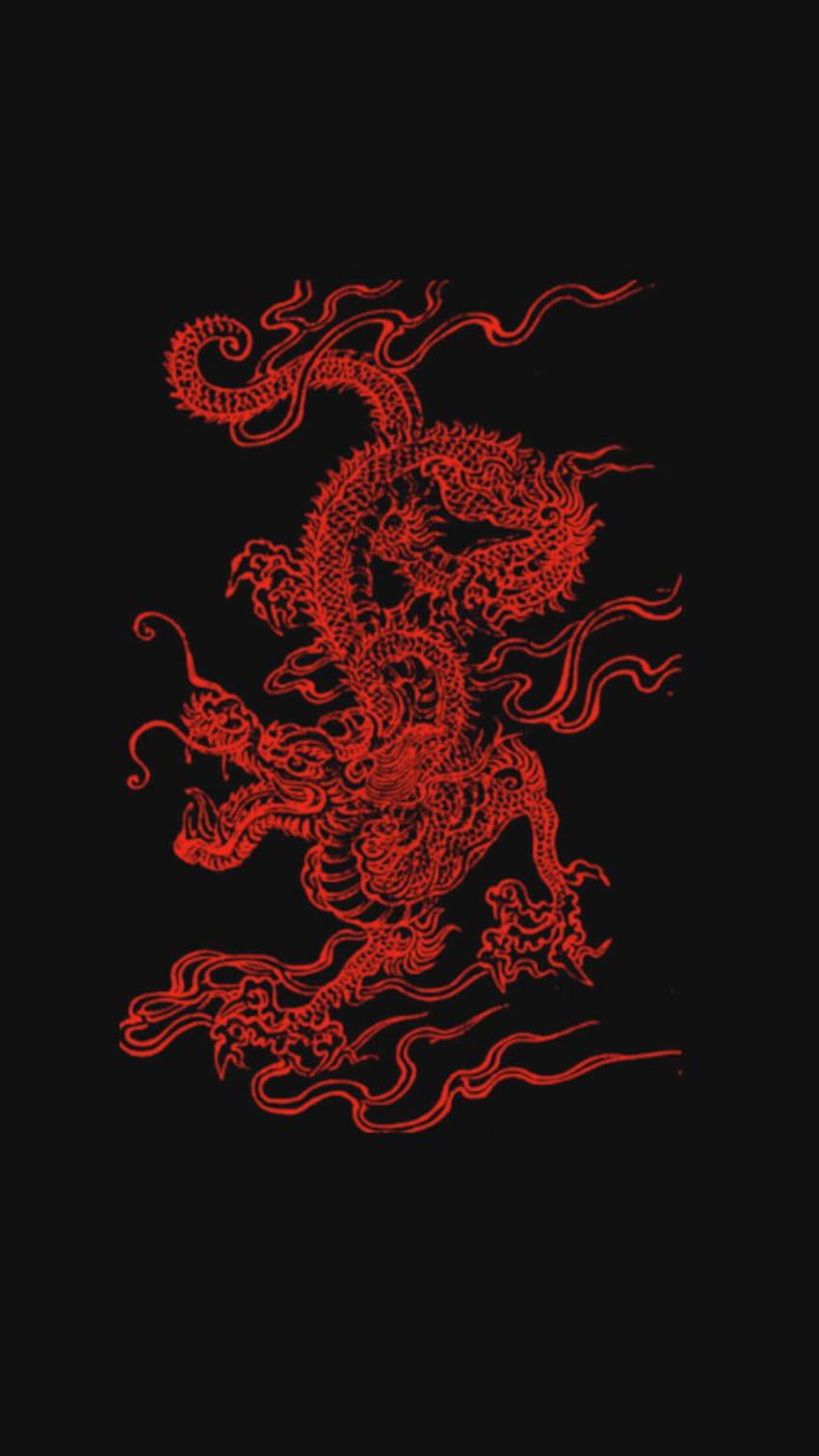 30 Dragons. ideas, red dragon aesthetic HD phone wallpaper