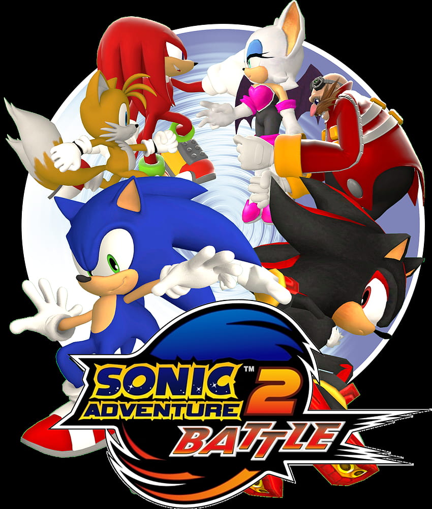 Sonic Adventure 2 Battle Logo by Lucas da Hedgehog [1600x1888] for your , Mobile & Tablet, sonic logo HD phone wallpaper