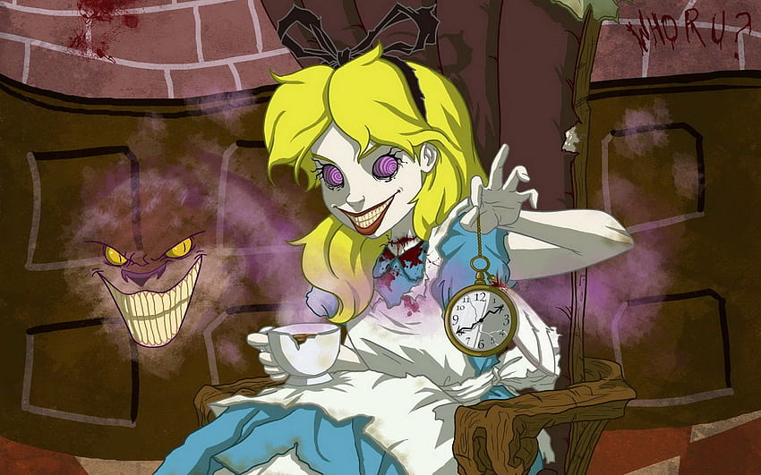 dark, Alice in Wonderland, twisted ::, twisted wonderland HD wallpaper