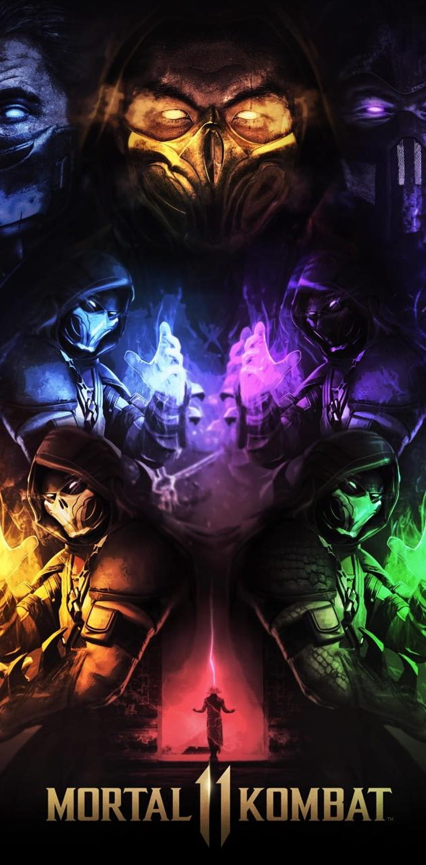 Ninja Mortal Kombat oleh TheSpawner97 wallpaper ponsel HD