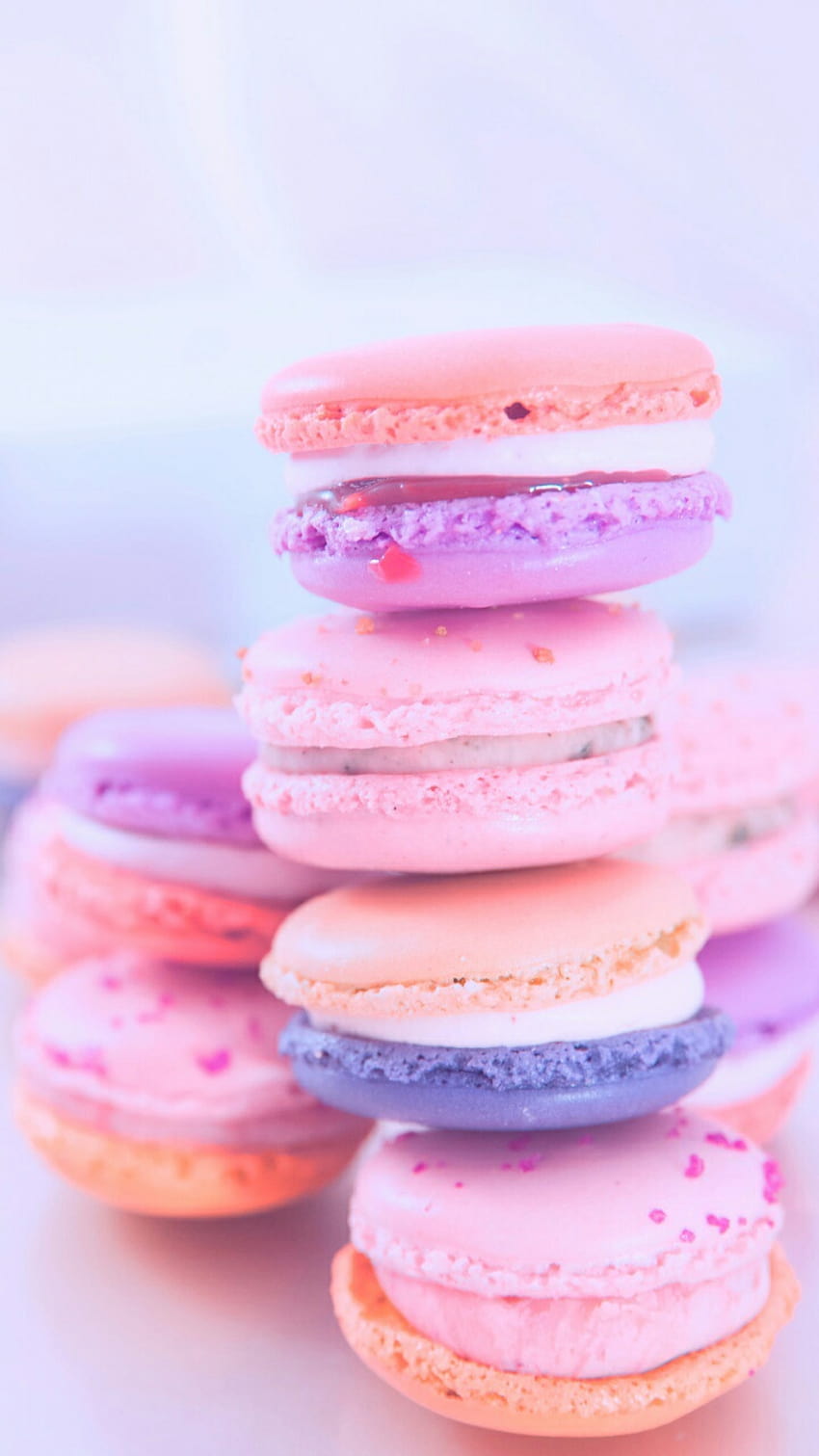 Sweet, Macaron, And, pink macarons HD phone wallpaper | Pxfuel