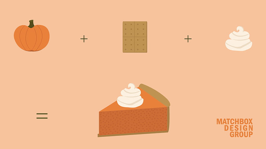Matchbox Design Group La migliore ricetta per la torta di zucca di sempre e, zucca del ringraziamento Sfondo HD