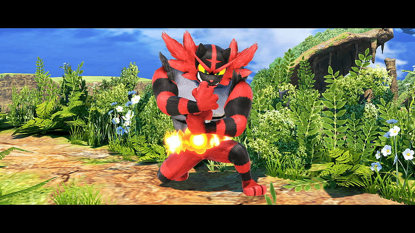 Screenshots of Incineroar from Super Smash Bros Ultimate, inceniroar HD