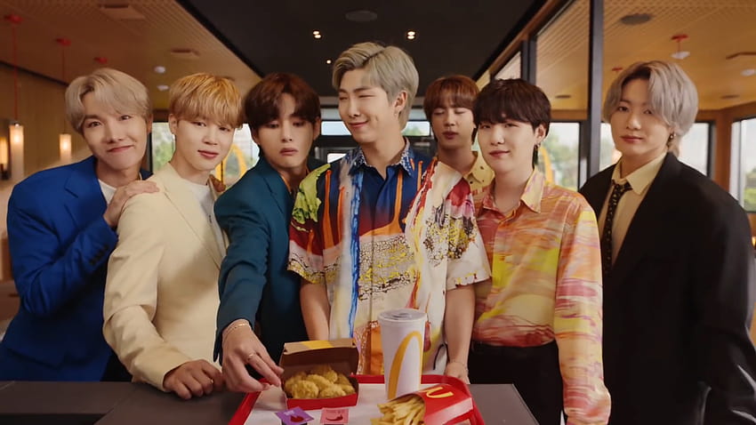 BTS dan McDonald's meluncurkan makanan eksklusif dengan dua saus celup baru, bts meal Wallpaper HD