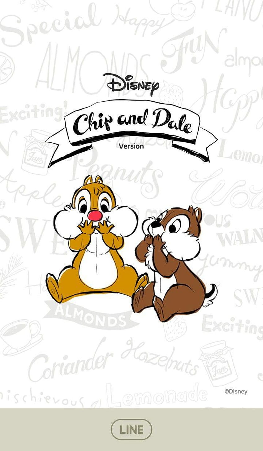 Chip et Dale [Linea], chip n dale Sfondo del telefono HD
