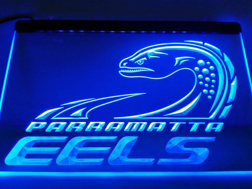 Parramatta Eels LED Neon Light Sign – cornershackonline HD wallpaper