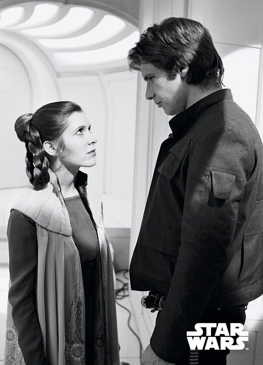 Star Wars: von Leia und Han Solo erinnert an den „Reylo“-Moment HD-Handy-Hintergrundbild