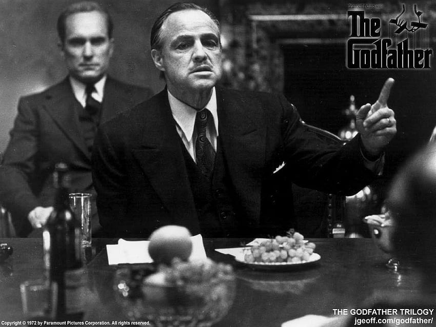 películas El Padrino Vito Corleone Marlon Brando, der pate marlon brando fondo de pantalla