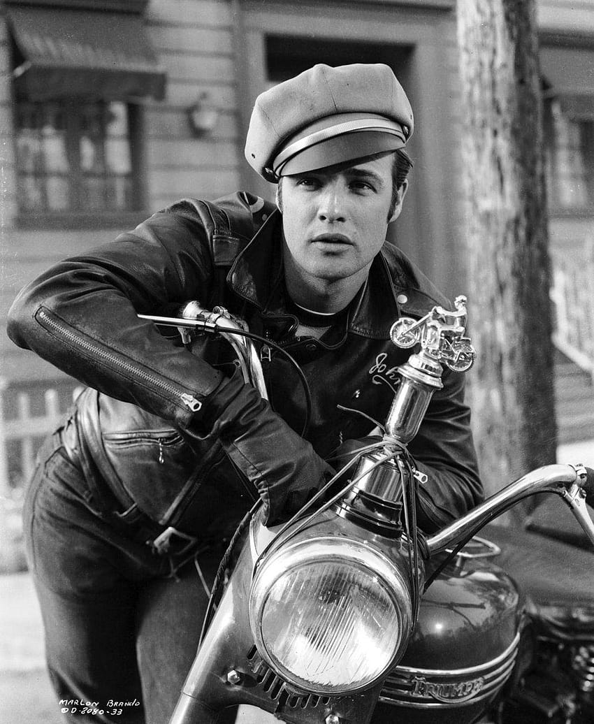 Marlon Brando Motorcycle, marlon series HD phone wallpaper