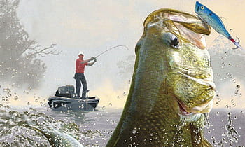 Bass fishing for iphone HD wallpapers