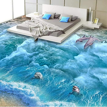 custom pvc vinyl flooring wallpaper 3d mural Love Flower photo wallpaper  bedroom wallpaper 3d flooring waterproof